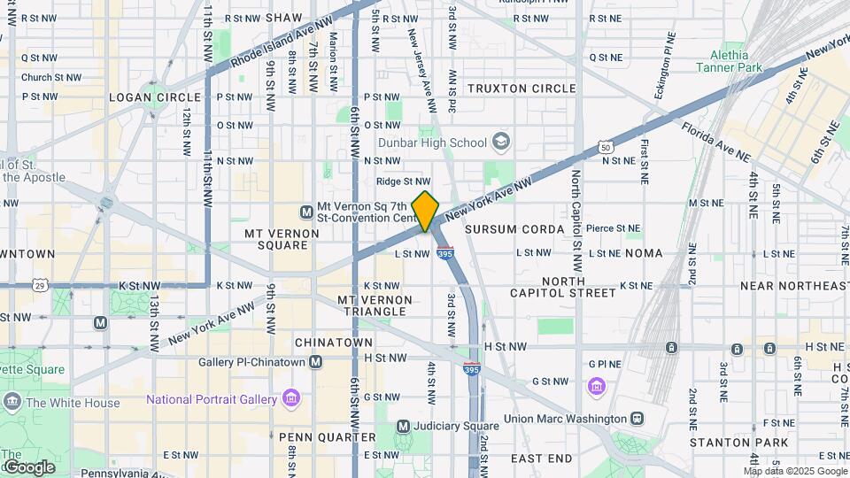 415 L St NW Map and Location Details