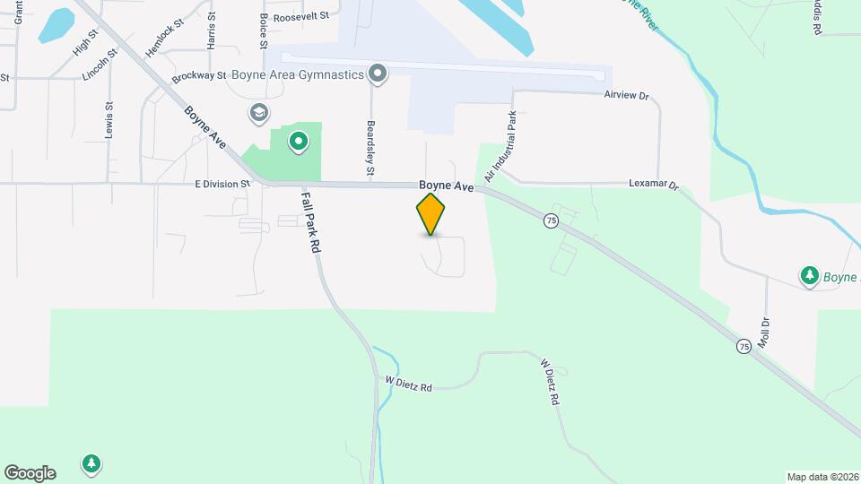 1110 Boyne Summit St Map and Location Details