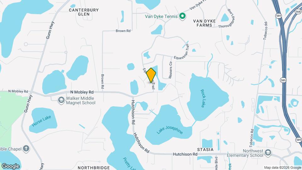 16906 Equestrian Trail Map and Location Details