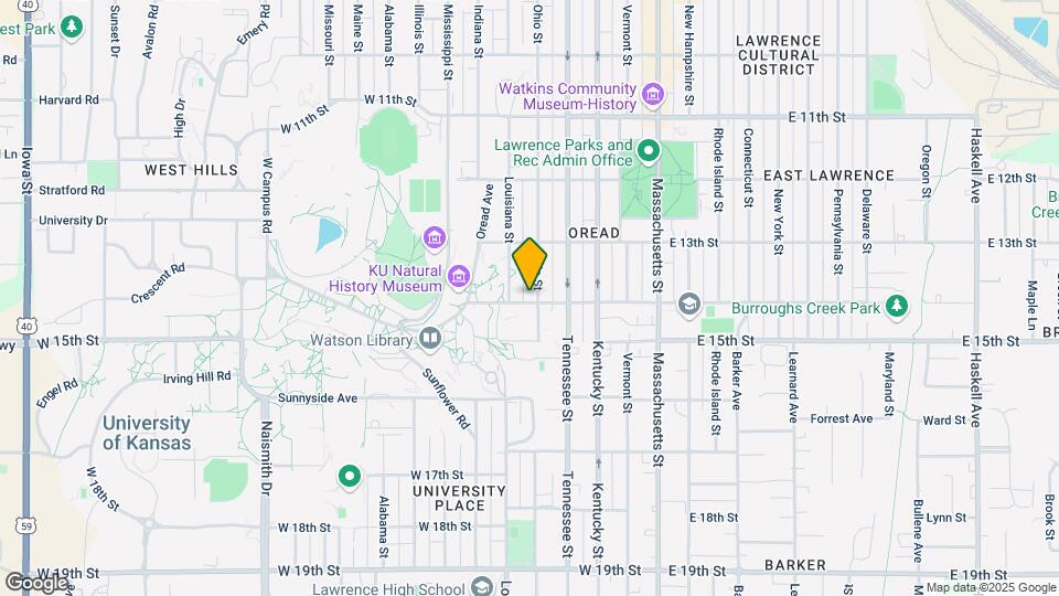 502 W 14th St Mapa y Detalles de la Ubicación