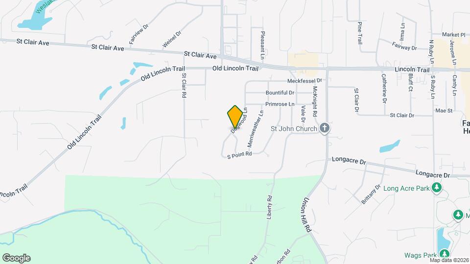 215 Dogwood Ln Map and Location Details