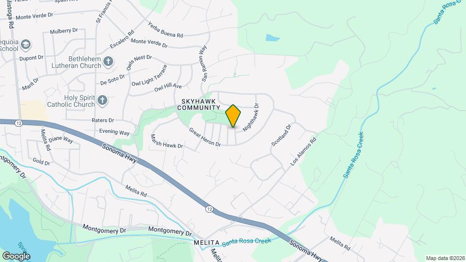 1439 Nighthawk Pl Map and Location Details