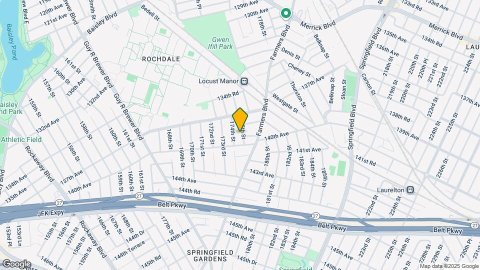 138-24 175th St Map and Location Details