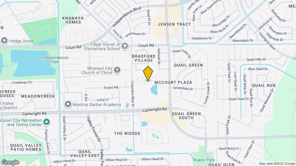 2722 Forest Retreat Ln Map and Location Details