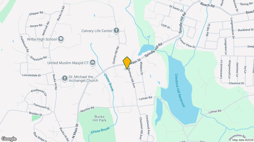 483 Chestnut Hill Ave Map and Location Details