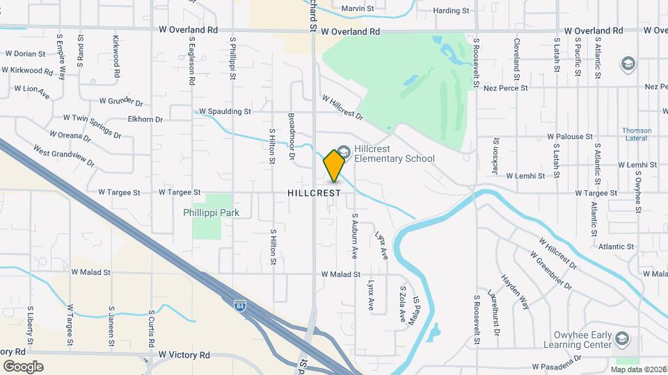 4902 W Targee St Map and Location Details