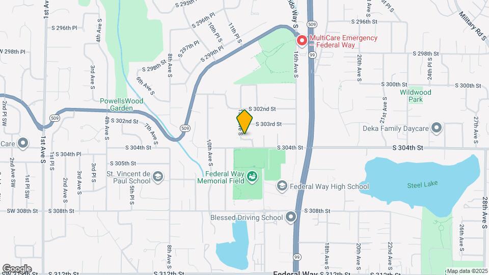 30320 13th Ave S Map and Location Details