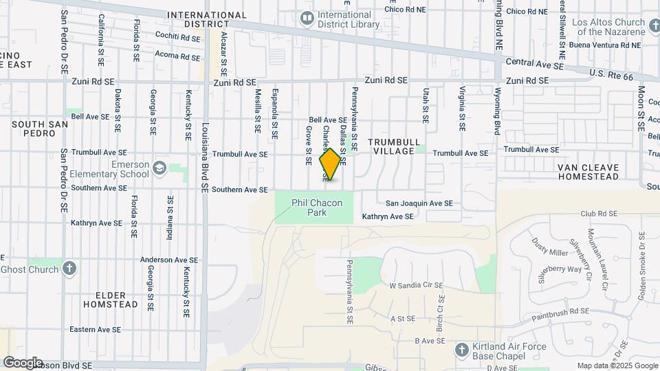 9100 Southern Ave SE Mapa y Detalles de la Ubicación