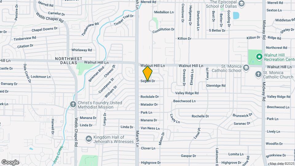 3732 Seguin Dr Map and Location Details