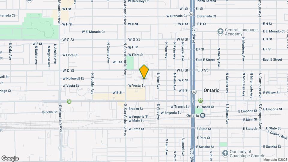 556 W Vesta St Map and Location Details