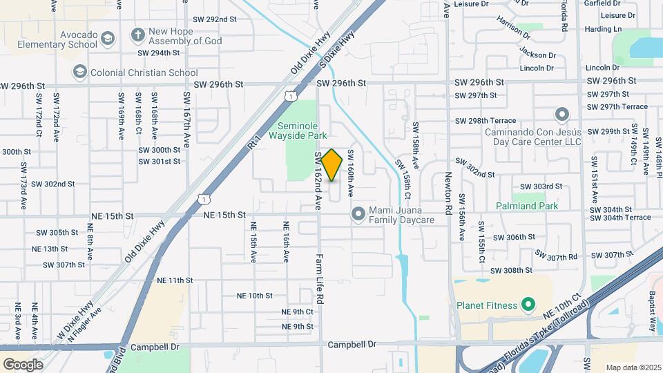 30233 SW 161st Ct Mapa y Detalles de la Ubicación