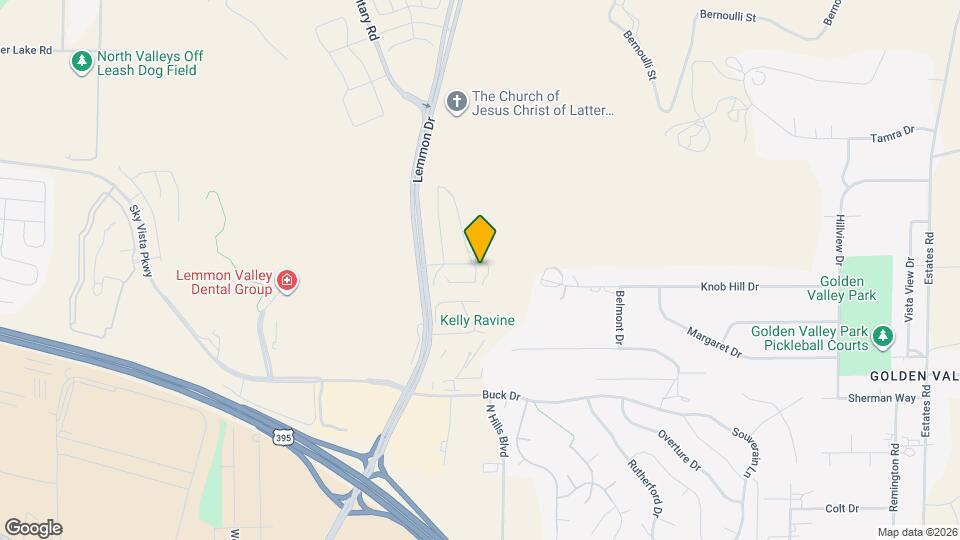 2500 Wolf Willow Ct Map and Location Details