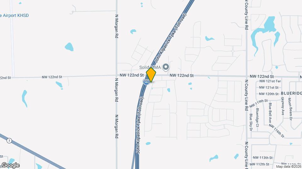 12201 Jude Way Map and Location Details