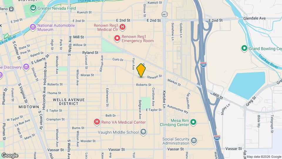 1532 Stewart St Map and Location Details