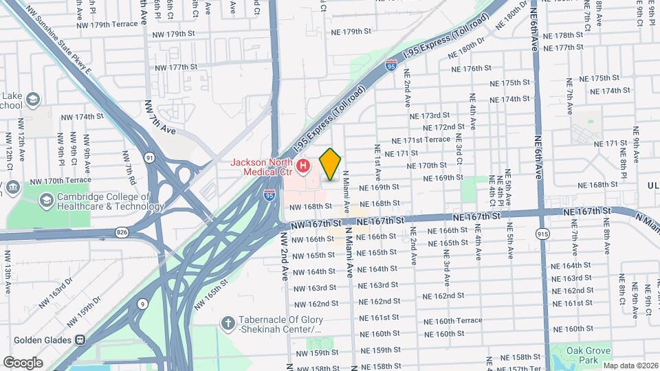 55 NW 169th St Mapa y Detalles de la Ubicación