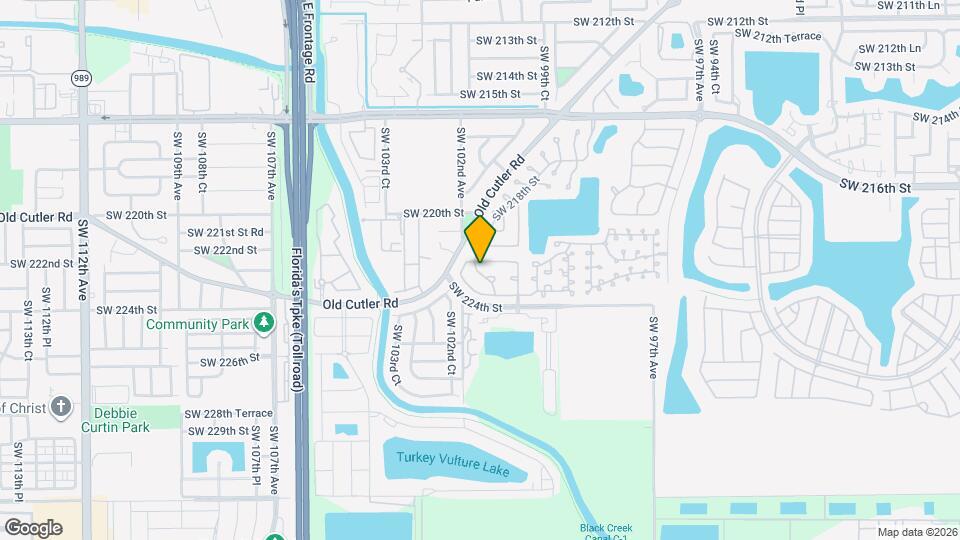 22253 SW 101 Avenue Rd Map and Location Details