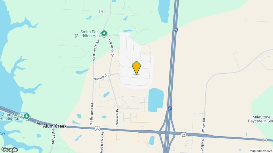 1078 Castor Dr Map and Location Details