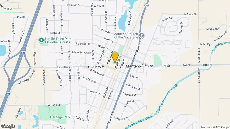 155 N Main St Map and Location Details