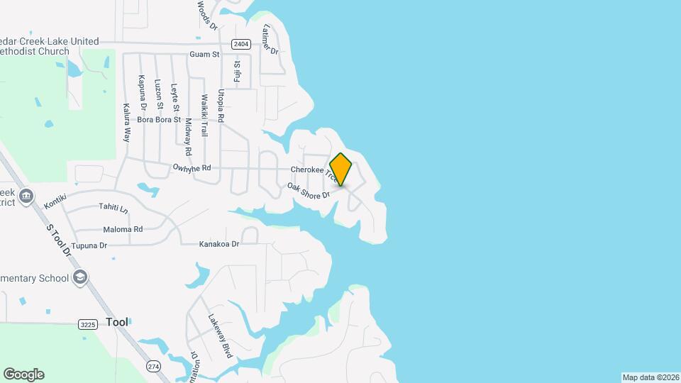 1813 Oak Shore Dr Map and Location Details