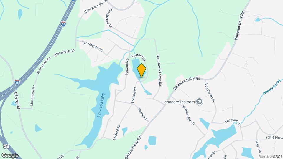 2121 Ledford Rd Map and Location Details