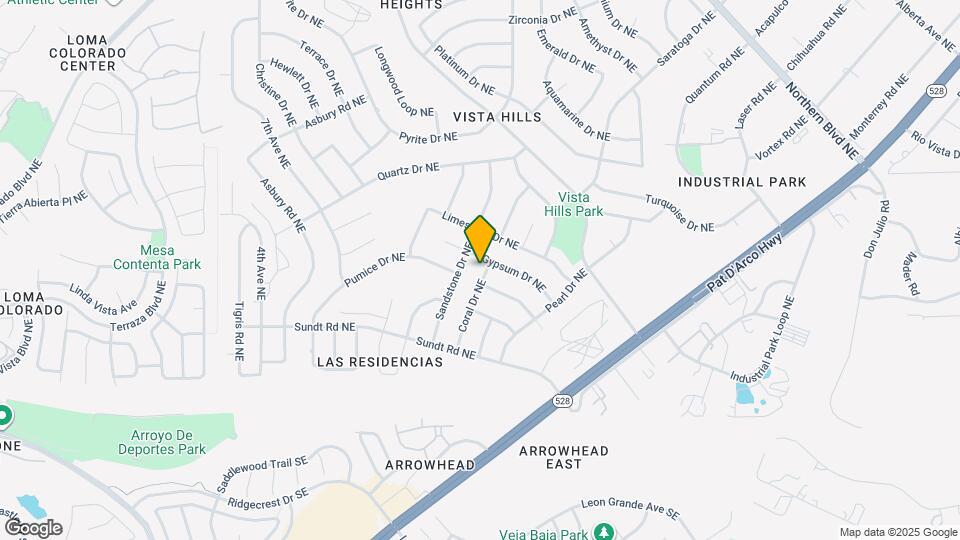 344 Coral Dr NE Map and Location Details