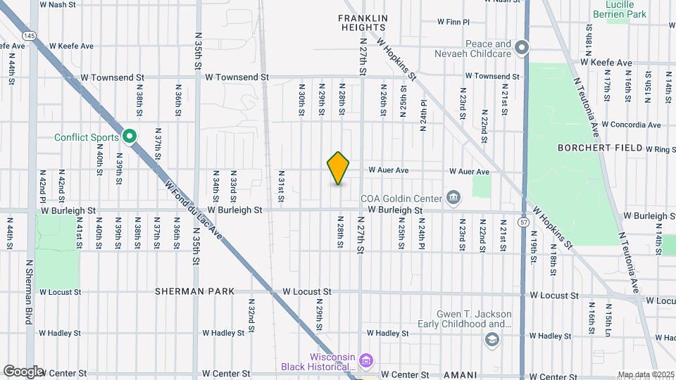 3137 N 28th St Map and Location Details