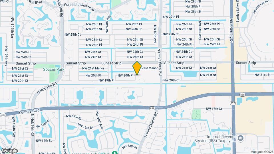 2000 NW 91st Way Mapa y Detalles de la Ubicación