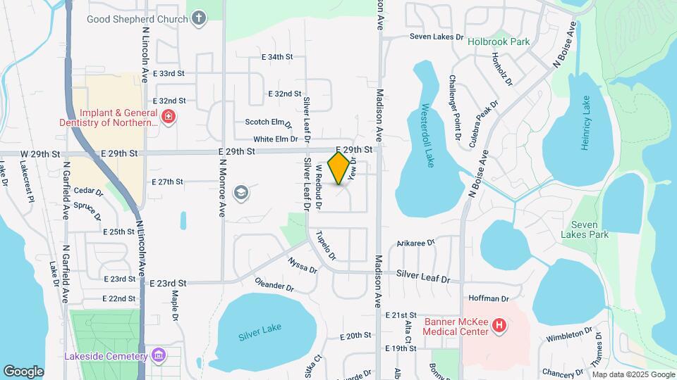 1142 Silver Fir Dr Map and Location Details