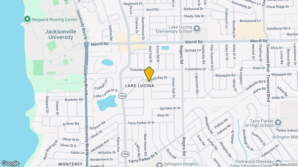 2404 Red Oak Dr Map and Location Details