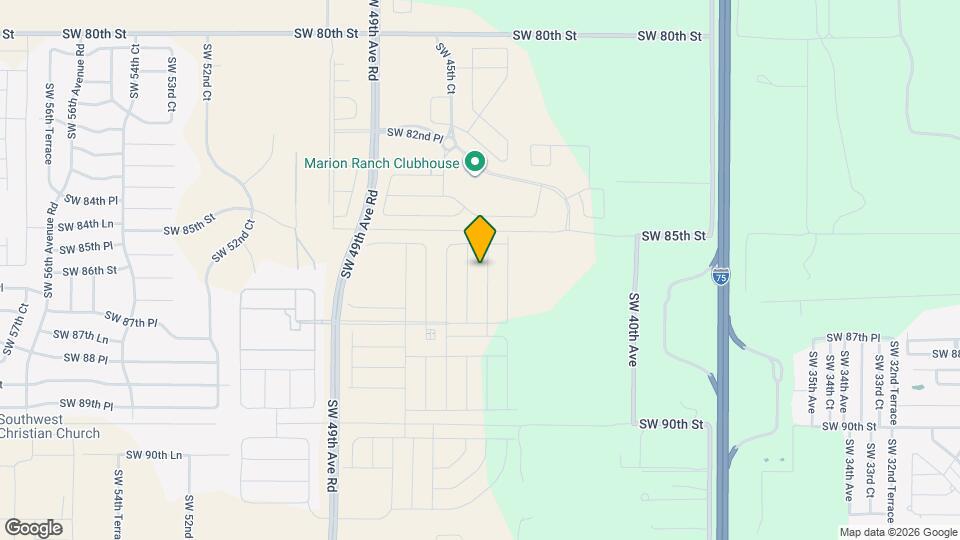 8624 SW 44th Ct Map and Location Details