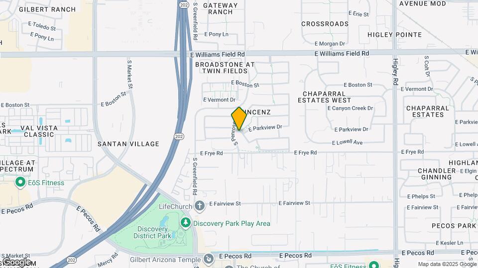 2716 S Quinn Ave Map and Location Details