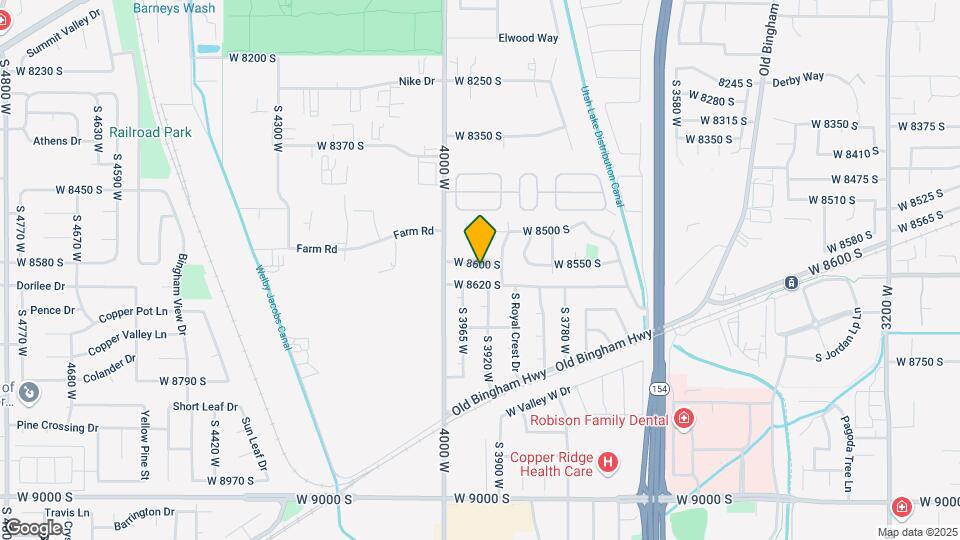 3921 Gentry Ln Map and Location Details