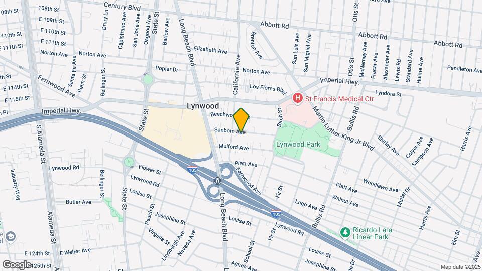3518 Sanborn Ave Map and Location Details