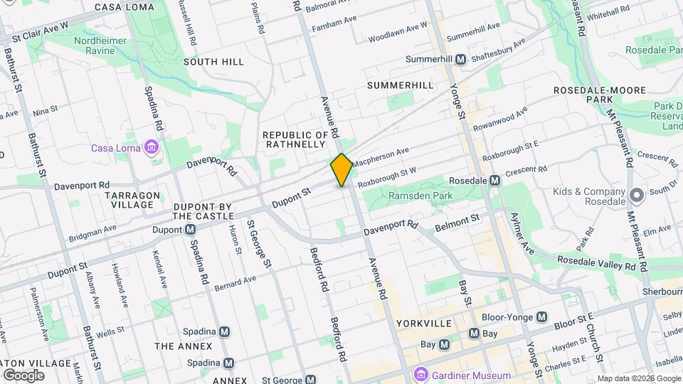 2 Chicora Ave Map and Location Details