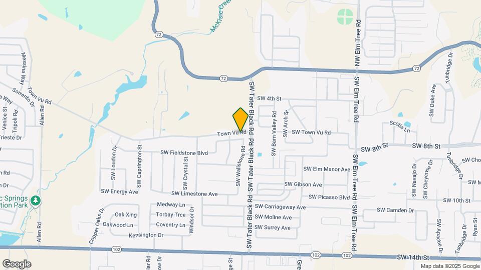 4102 SW Fieldstone Blvd Map and Location Details