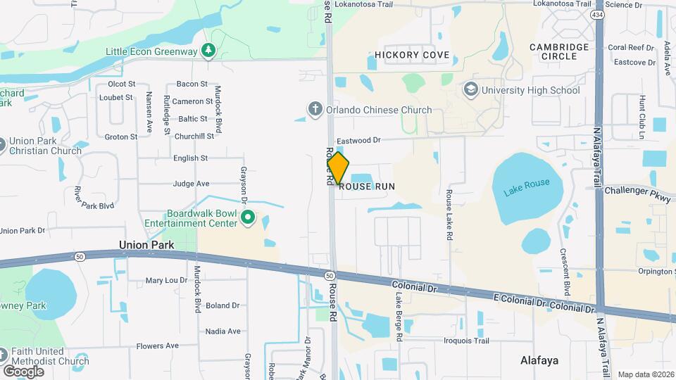 11732 Rouse Run Cir Map and Location Details