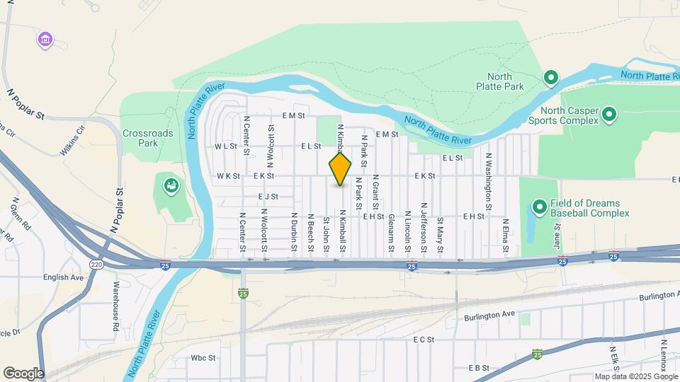 1012 N Kimball St Map and Location Details