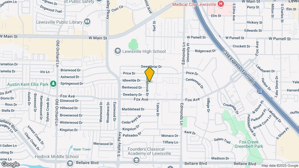 901 Stonybrook Dr Map and Location Details