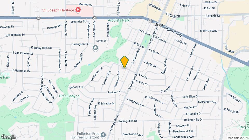 216 W Fir St Mapa y Detalles de la Ubicación