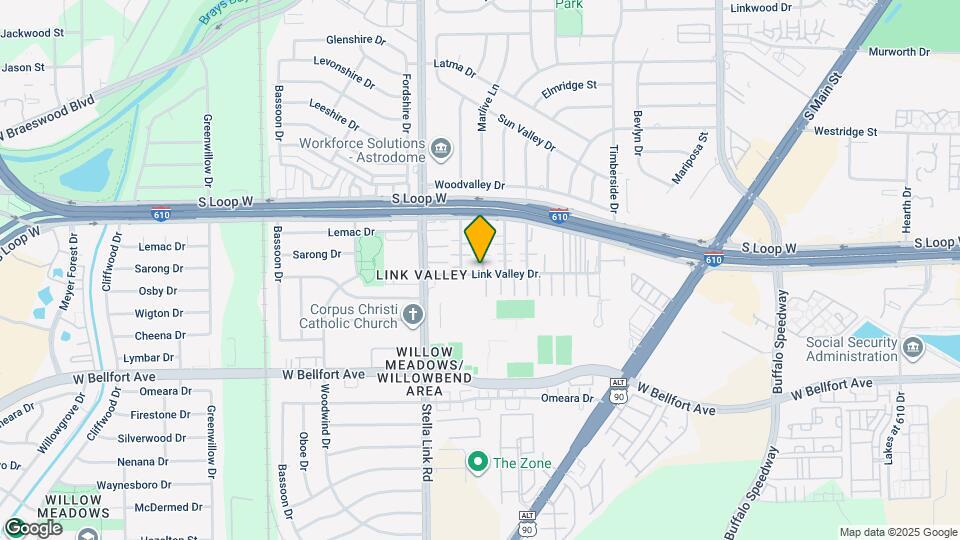 3720 Link Valley Dr. Map and Location Details