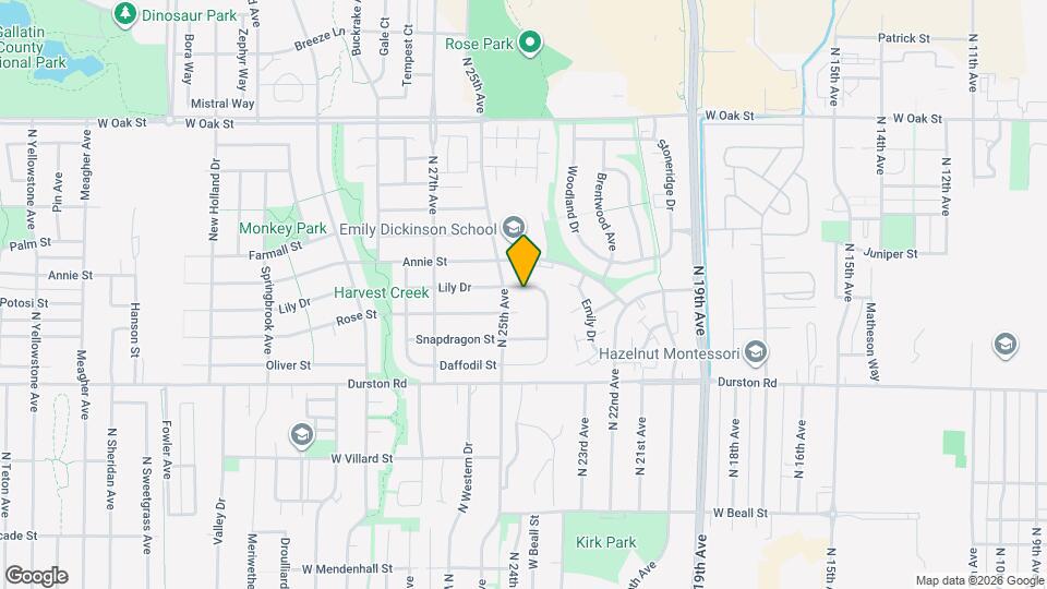 877 Rogers Wy Map and Location Details