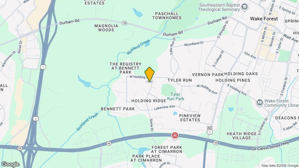 808 Siena Dr Mapa y Detalles de la Ubicación