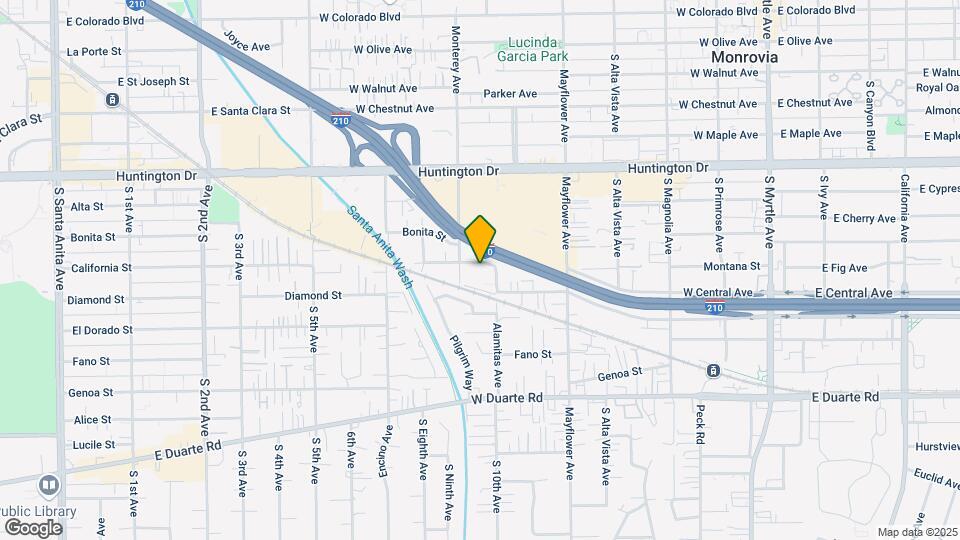 638 Montana St Map and Location Details