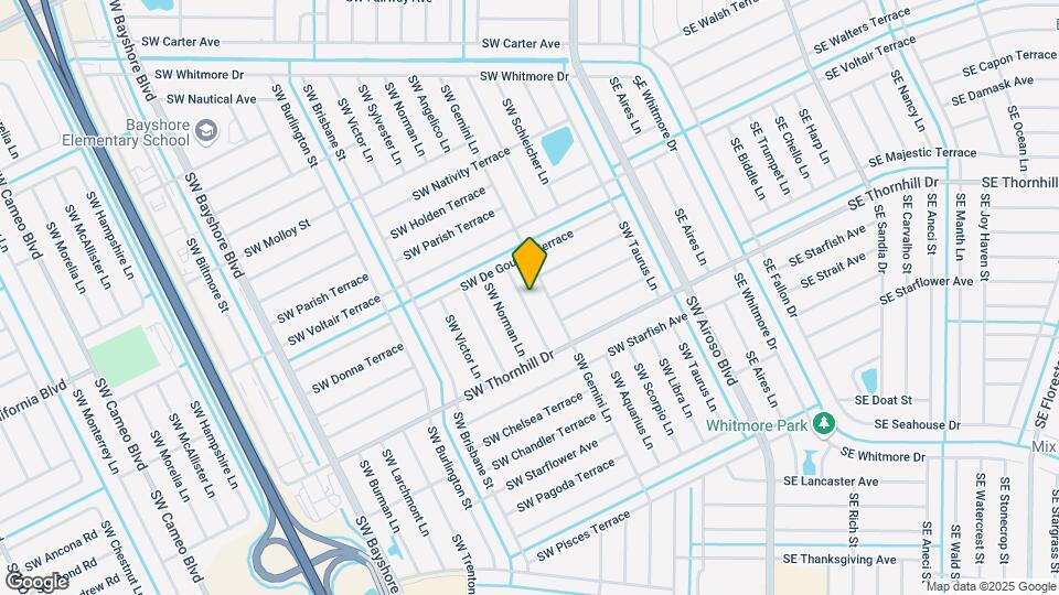 1841 SW Angelico Ln Mapa y Detalles de la Ubicación