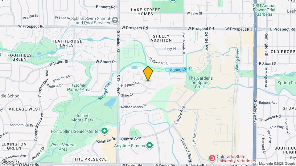 836 Shire Ct Map and Location Details