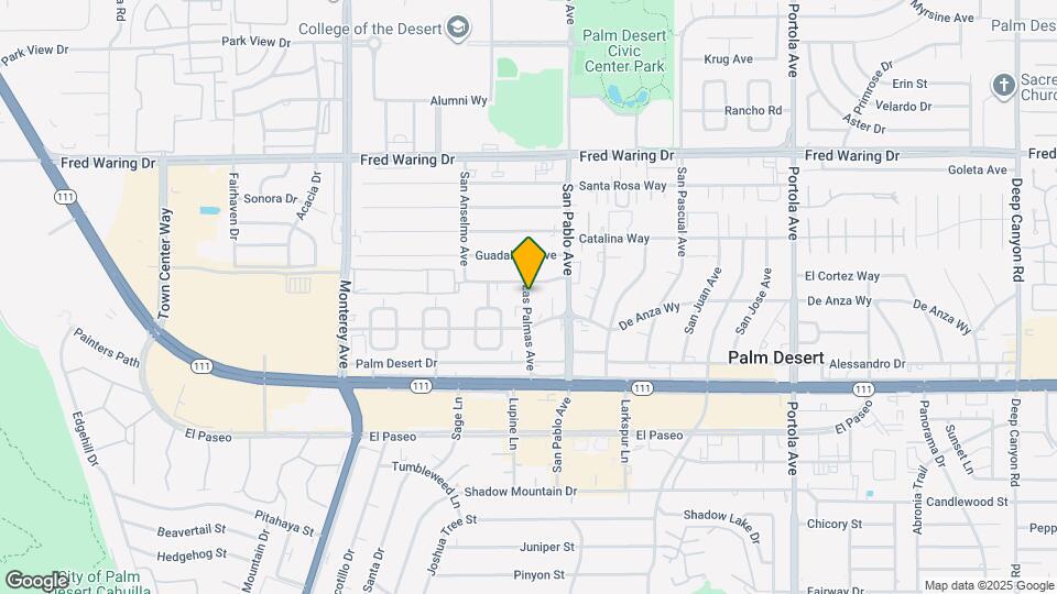 74166 Fairway Dr Map and Location Details