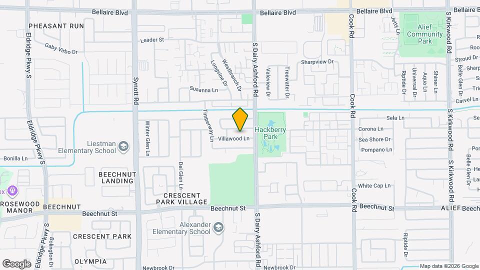 12722 Villawood Ln Map and Location Details