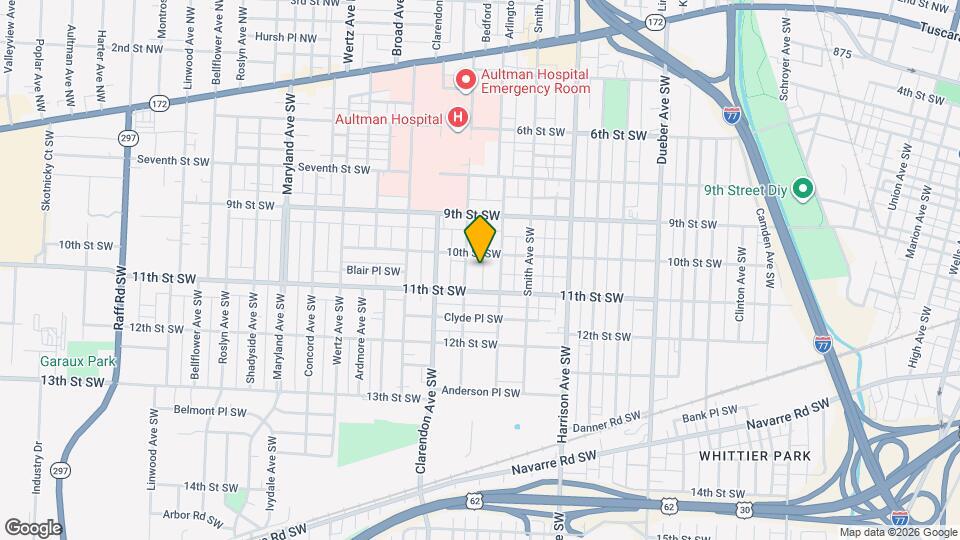 1017 Mosley Ct SW Map and Location Details