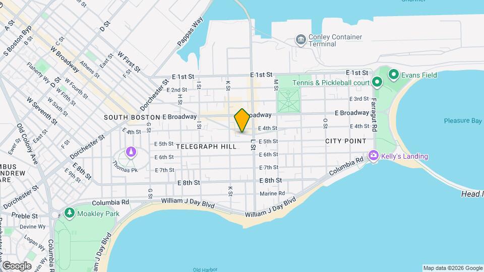 249 Emerson St, Unit 1 Map and Location Details