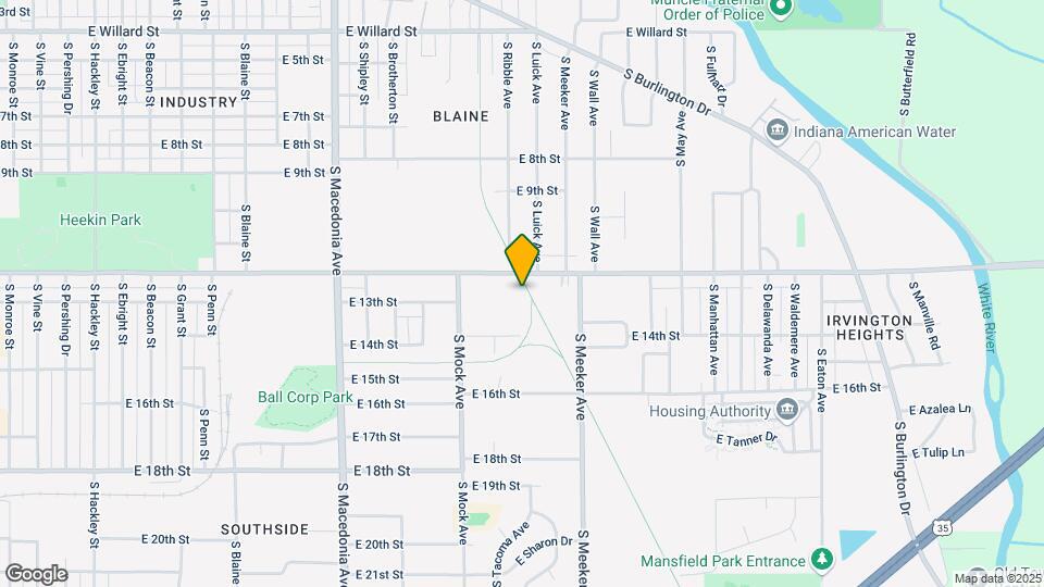 2213 E Memorial Dr Map and Location Details